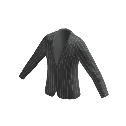 Free Roblox Striped Gray Business Coat