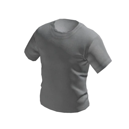 Free Gray Basic T-Shirt Roblox